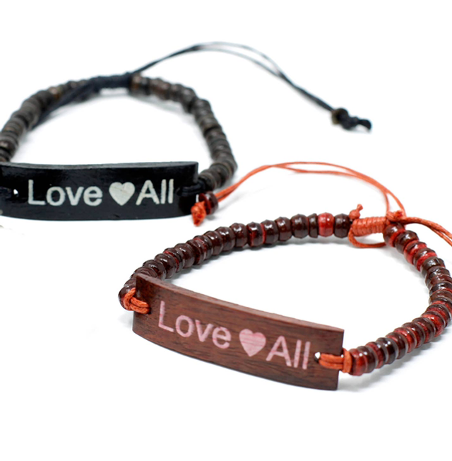 Brazaletes con eslogan de Coco – LoveAll