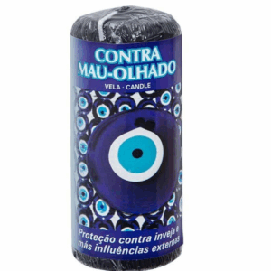 Vela Pilar 4,8x12cm Contra Mal de ojo.