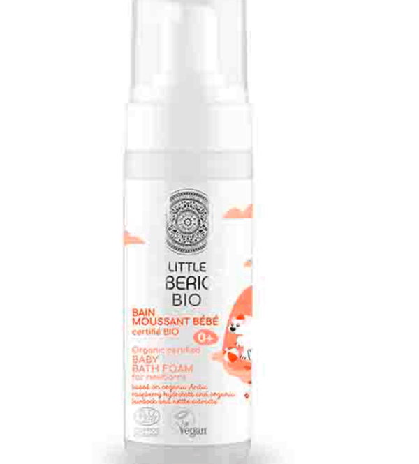 Espuma de baño orgánica para recién nacidos 160 ml Espuma de baño orgánica para recién nacidos 160 ml