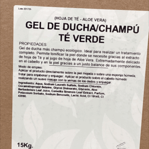 Gel De Ducha Y Champú De Té Verde
