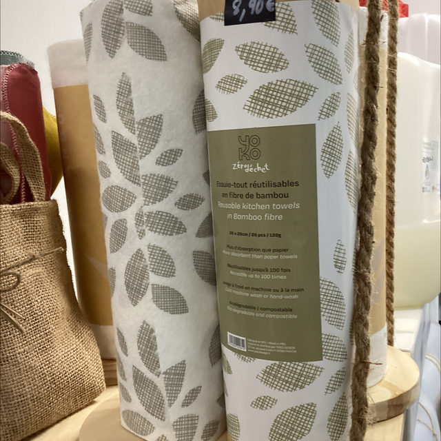 Manteles reutilizables de papel