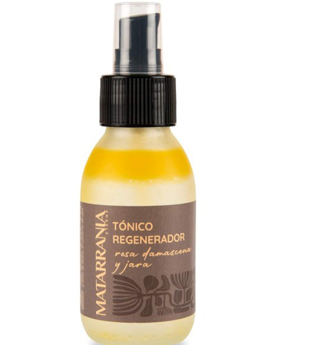 Tónico regenerador de rosa damascena y jara 100% Bio
