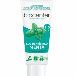 PASTA DE DIENTES MENTA Y TOMILLO BIO VEGAN ECO SIN FLUOR