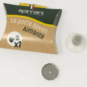 Porta jabón magnético