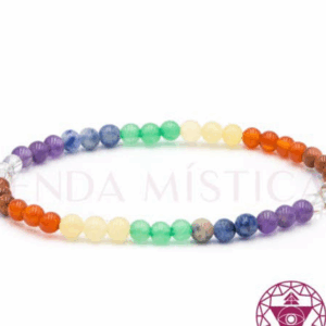 Pulsera Chakras 4 mm 3X3