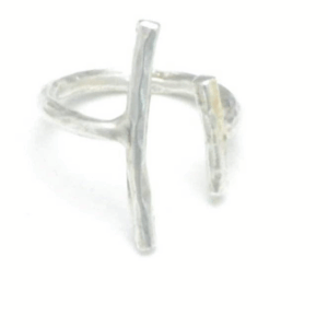 Anillo Fiordland Modern Plata