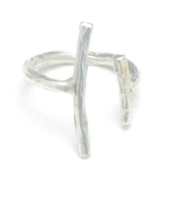 Anillo Fiordland Modern Plata