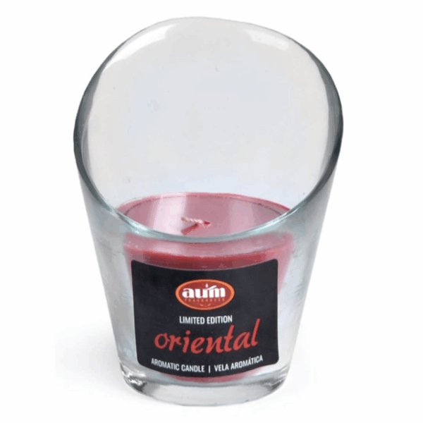 Vela de cristal Aum Oriental de edición limitada