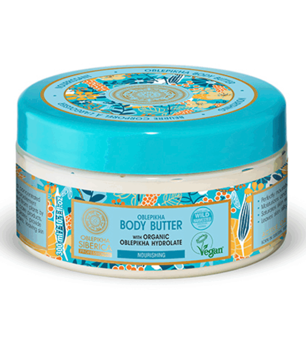 Manteca corporal con Hidrolato de espino amarillo, nutritiva 300ml Manteca corporal con Hidrolato de espino amarillo, nutritiva 300ml