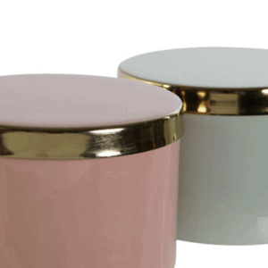 Joyero de hierro lacado 13x13x9