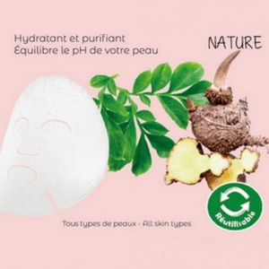 Mascarilla hidratante Konjac natural