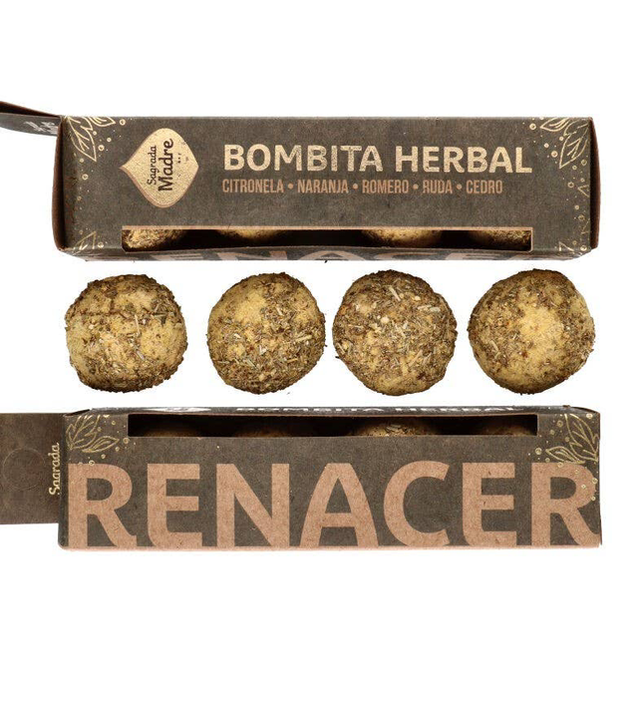 Bombita Herbal x4 Renacer – Sagrada Madre