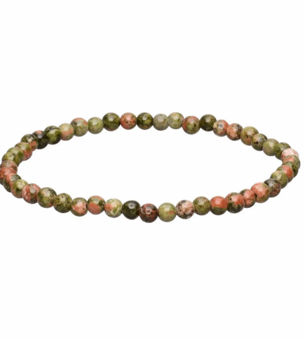 Pulsera de Unakita 4mm Pulsera de Unakita 4mm