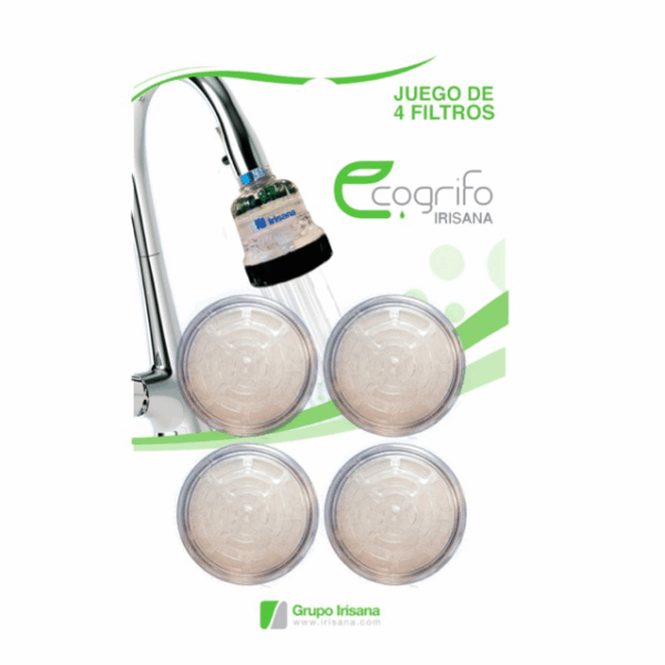 Filtros para Ecogrifo Blister 4 unidades.