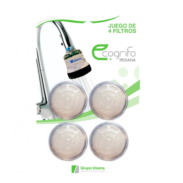 Filtros para Ecogrifo Blister 4 unidades.