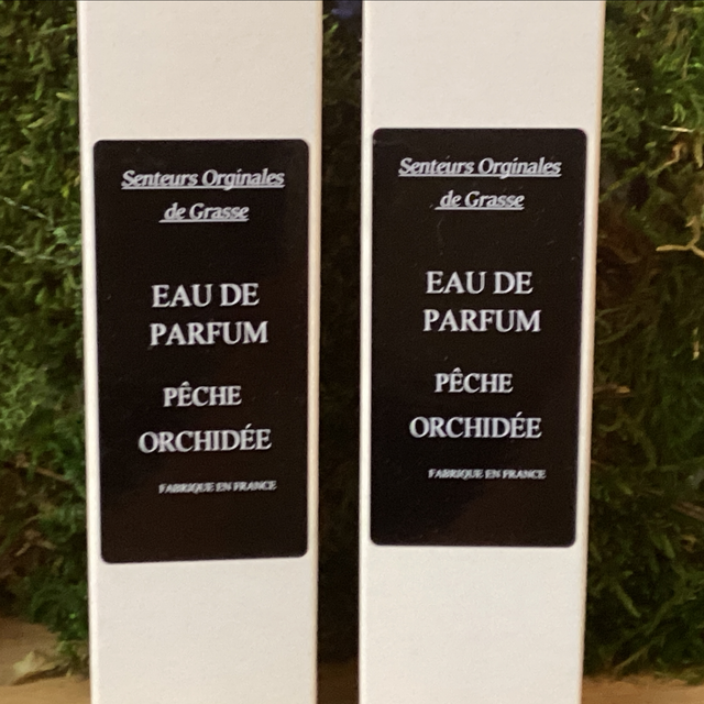 Melocotón- Orquidea