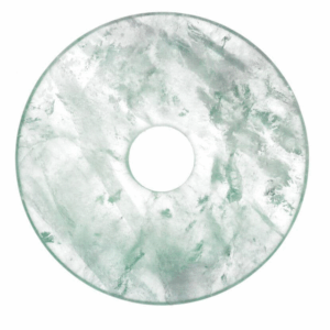 Donut Grande de Fluorita Verde