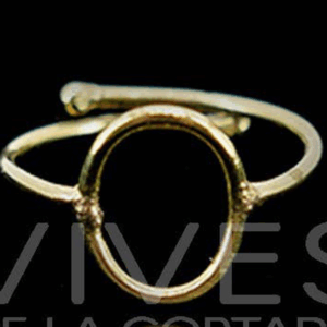 Anillo de Bronce Ovalo -17-
