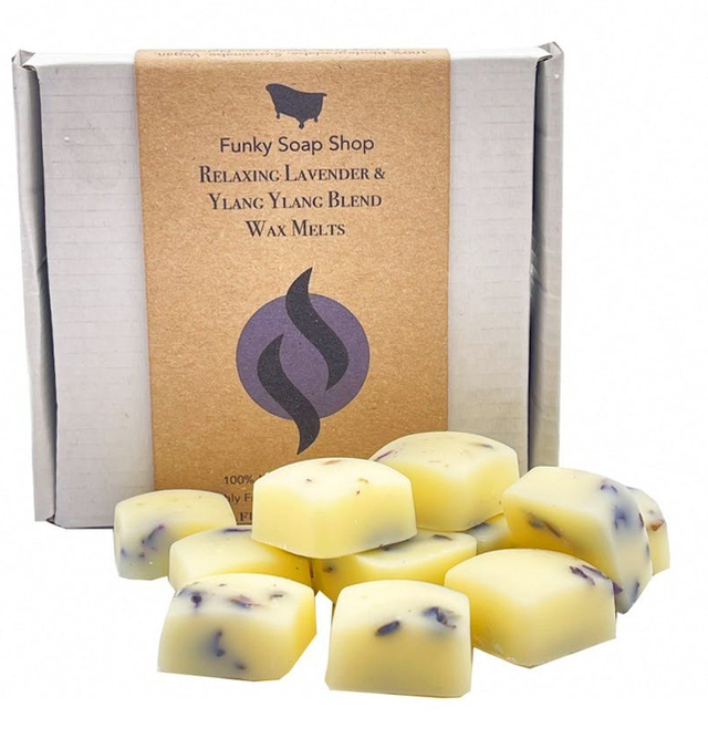 Funky cera perfumada de lavanda y Ylang Ylang