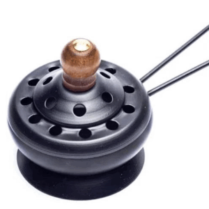 Quemador de incienso de hierro con mango 7,5 cm