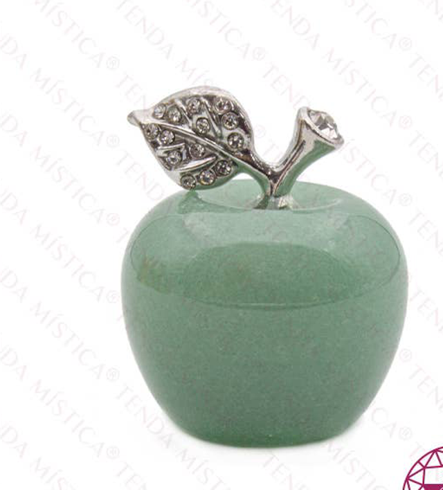 Manzana de piedra – Cuarzo verde