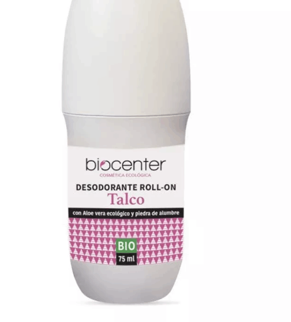 Desodorante roll-on Talco, biocenter, 75ml Desodorante roll-on Talco, biocenter, 75ml