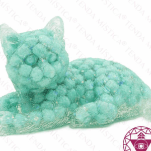 Gato de orgonita – Turquesa