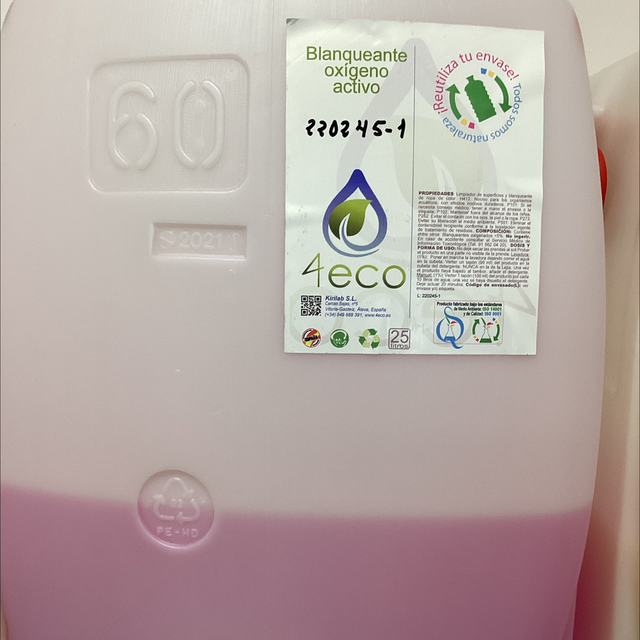 Blanqueante Oxigeno Activo
