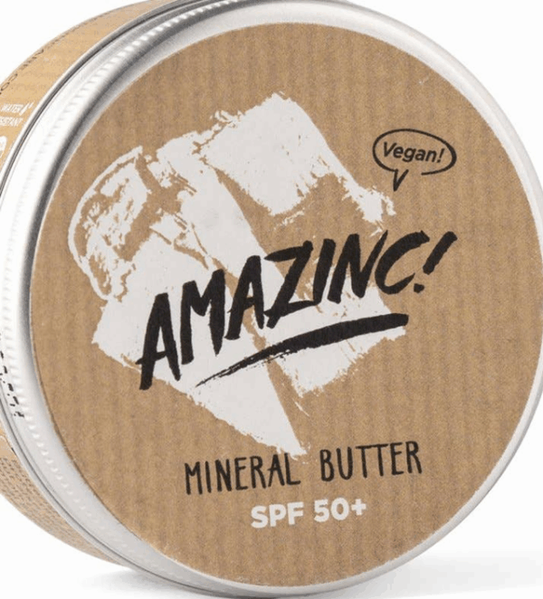 Amazinc Mantequilla mineral SPF50 – Vegana – UVA/UVB