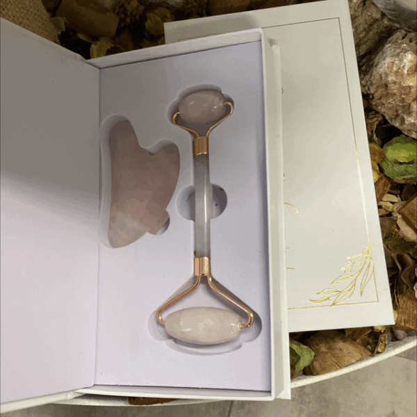 Estuche masajeador Rose Quartz