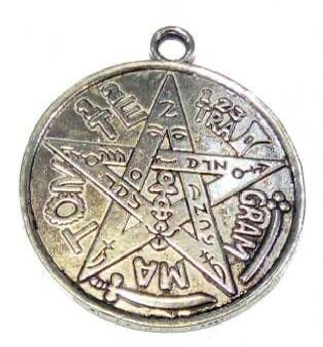 Amuleto Tetragramatron eco(Aleja demonios )