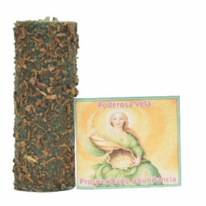 Velón de hierbas de prosperidad y abundancia