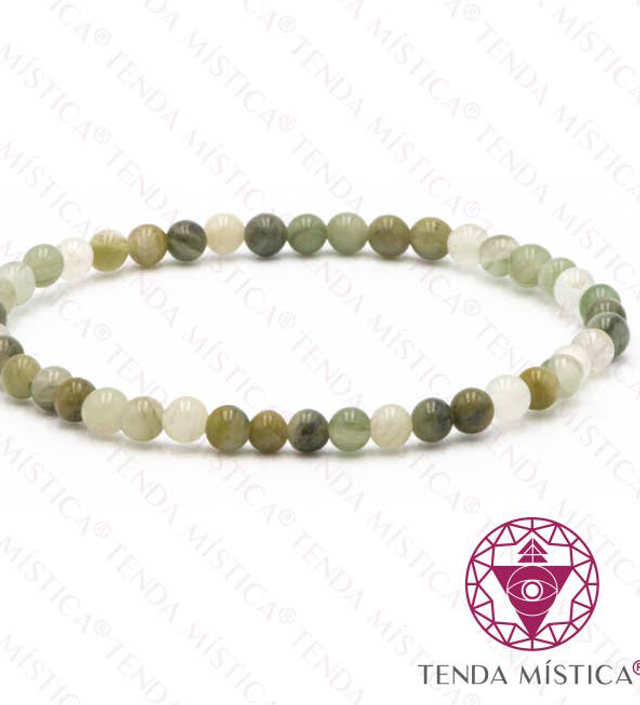 labradorita verde de 4 mm.