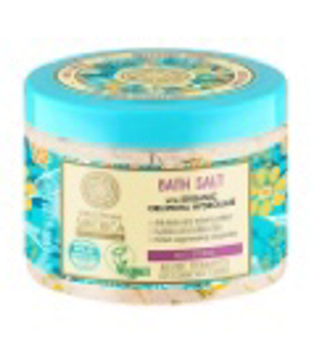 Sal de baño Siberica con Hidrolato de espino amarillo 600g