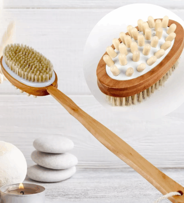 Cepillo de baño de doble propósito Dualsense