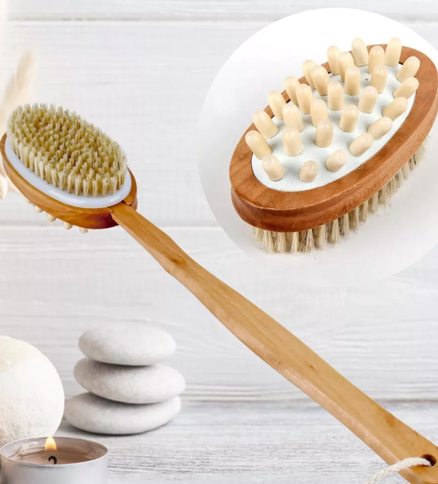 Cepillo de baño de doble propósito Dualsense