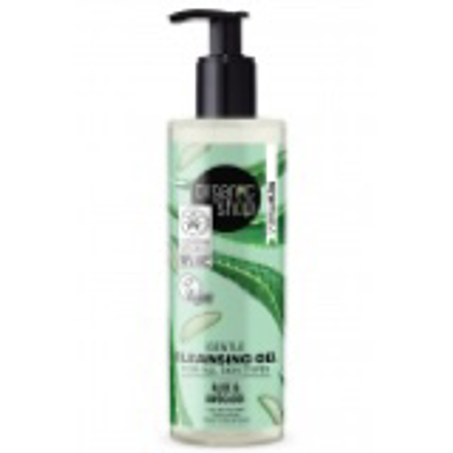 Gel limpiador de aguacate y aloe Vera organic shop 200ml
