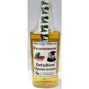 Agua, exámenes, estudios y oposiciones