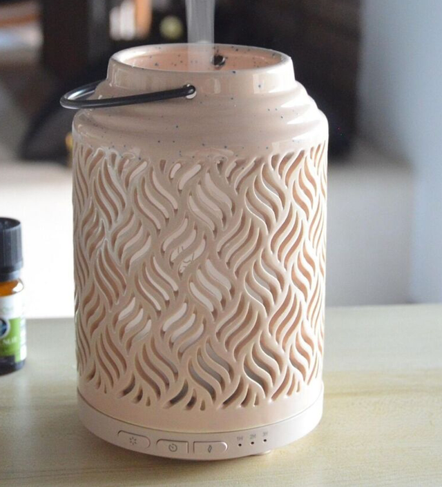 Difusor conectado – Venecia – ultrasónica de aceites esenciales – Iluminación led