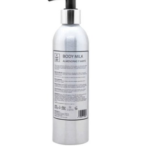 Body Milk con Aceite de Almendras y Karité Botella Aluminio
