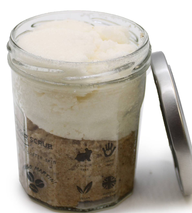 Exfoliante corporal de azúcar perfumado, Espresso Martini