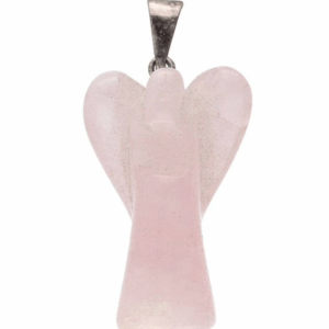 Colgante Ángel de Cuarzo Rosa