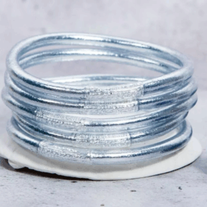 Pulsera budista genuina – plata – Talla S de MaLune