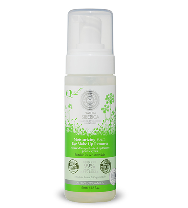 Espuma desmaquillante hidratante para contorno de ojos 170 ml piel sensible