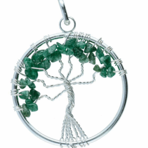 Colgante Árbol de la Vida con Esmeralda