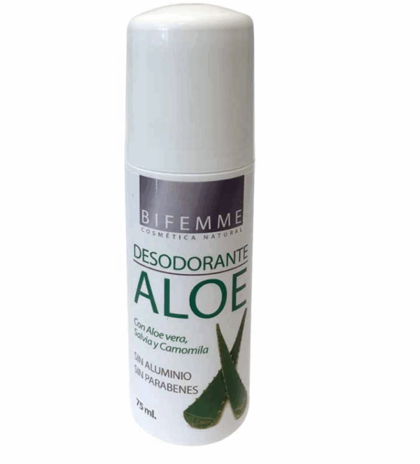 Desodorante Roll on aloe Vera BIFEMME 75 ml Desodorante Roll on aloe Vera BIFEMME 75 ml