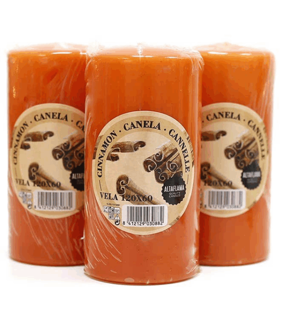 velas aromáticas - canela 100x60 mm velas aromáticas – canela 100×60 mm