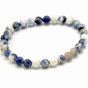 Pulsera de manifestación de piedras preciosas – Sodalita
