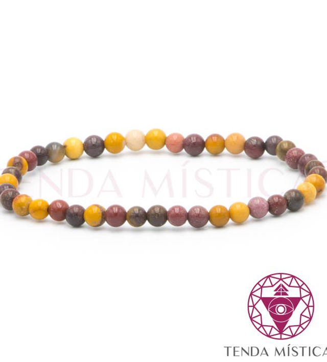 Jaspe Mookaite – 4 mm