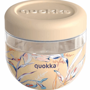 Quokka recipiente comida MS con funda de silicona floral 770 ml
